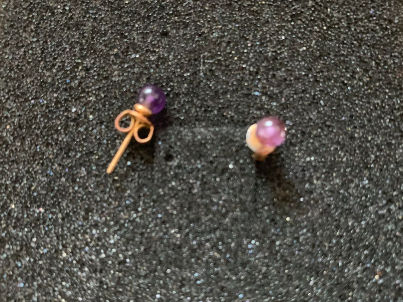 Orecchini pendenti & Orecchini a lobo: Ohrstecker Amethyst, 5mm – Nuovo (secondo la descrizione) da Worb venduto da farben20zauber 1
