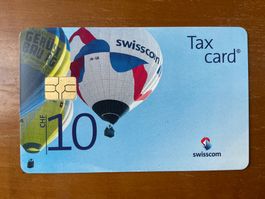Taxcard S267.2 Heissluftballone 10 Fr, 1. Auflage, 4000 Ex