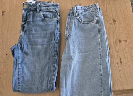2x Jeans Damen H&M Highwaist & Zara Gr. 36