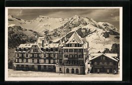 Adelboden, Hotel National mit Wildstrube