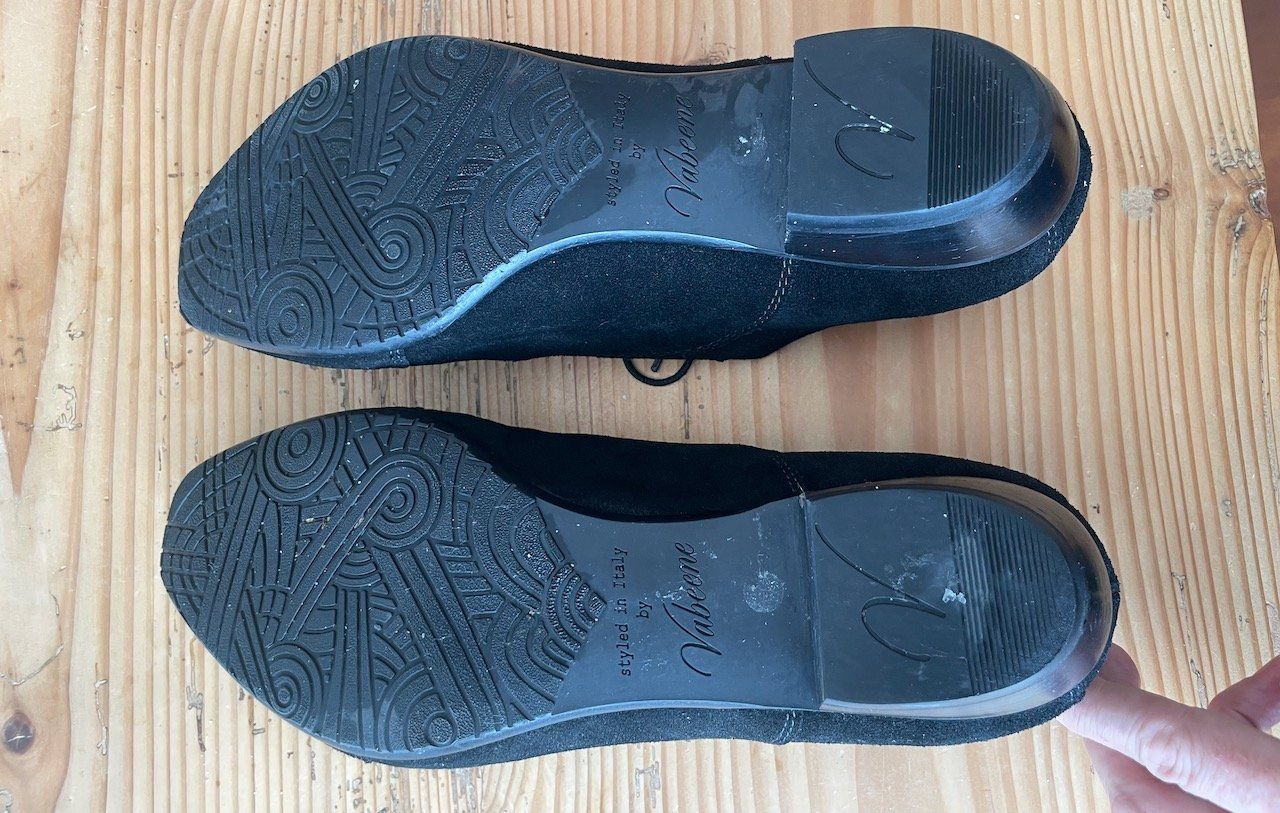 Damenschuhe: Schöne schwarze Vabene Wildleder Halbschuhe – Gebraucht aus Zuoz von Supi37 2