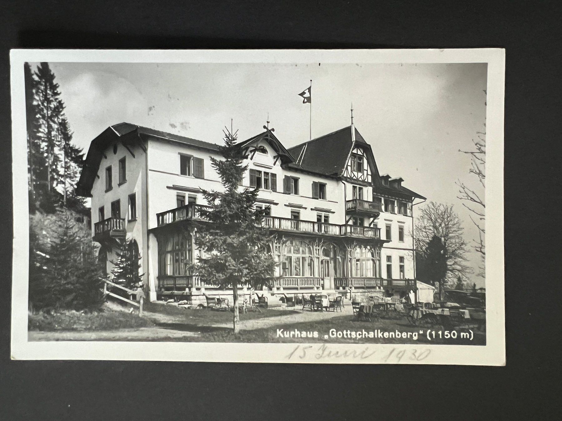 Ansichtskarten: Ansichtsk. 1930 Kurhaus Gottschalkenberg   (V563) – Gebraucht aus Hinwil von Sidi4