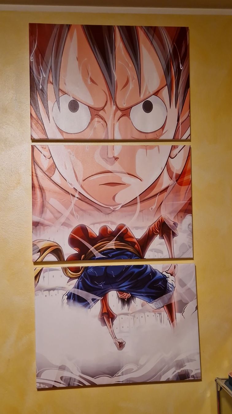 Dipinti: Quadro One Piece Luffy – Usato da Lugano venduto da Doppia_B
