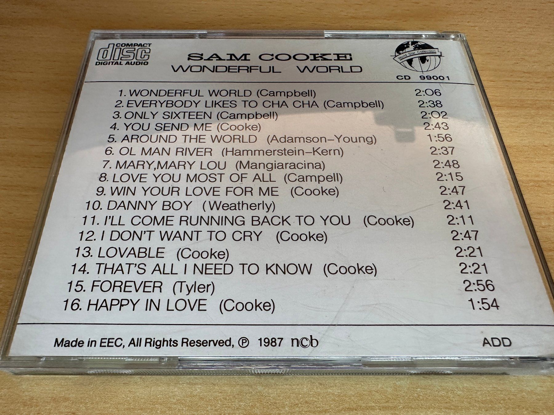 CD: Sam Cooke – Wonderful World – Usato da Rikon im Tösstal venduto da Alpenmutz 1