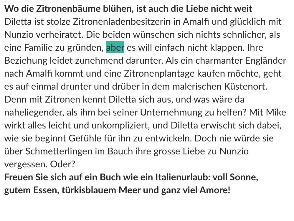Libri: Die Zitronenblüten von Amalfi – Usato da Frauenfeld venduto da SCHATZtruhe369 1