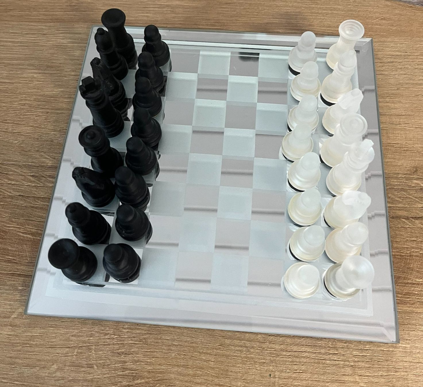 Giochi: Glas-Schachspiel 18 × 18 cm – Usato da Roggwil TG venduto da Chevalier_69