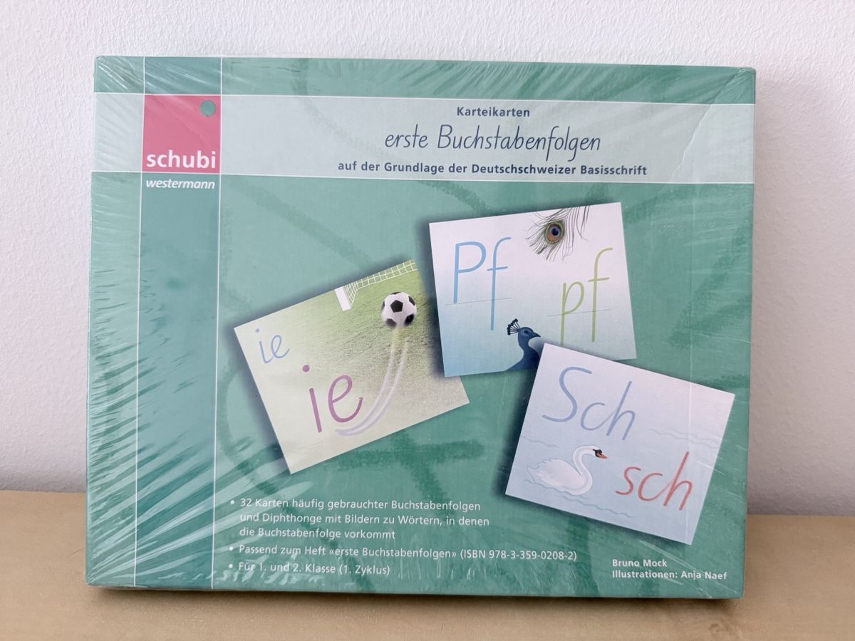 Cartoline: Karteikarten Erste Buchstabenfolgen - Schubi Westermann  – Nuovo e nell'imballaggio originale da Baden venduto da JellyMonster