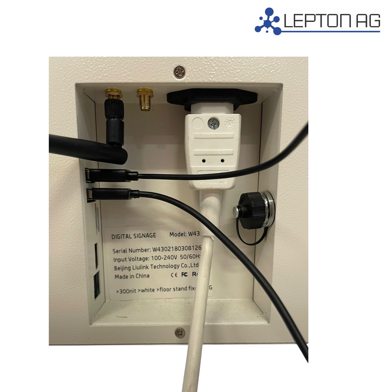 Sonstige Dekorationen & Accessoires: TecMaschin DKS-Led 43 Werbe/Präsentationsständer/ Android – Gebraucht aus Niederdorf von LeptonAG 6