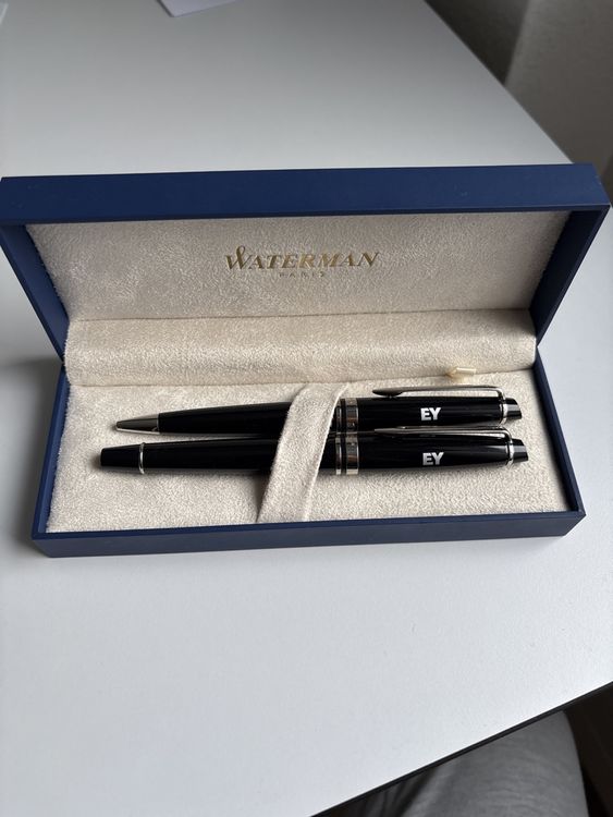2 Stück Jinhao 750 Rollerball Kugelschreiber – Silber & Gold, Mit Nachfüllungen, 145 Mm