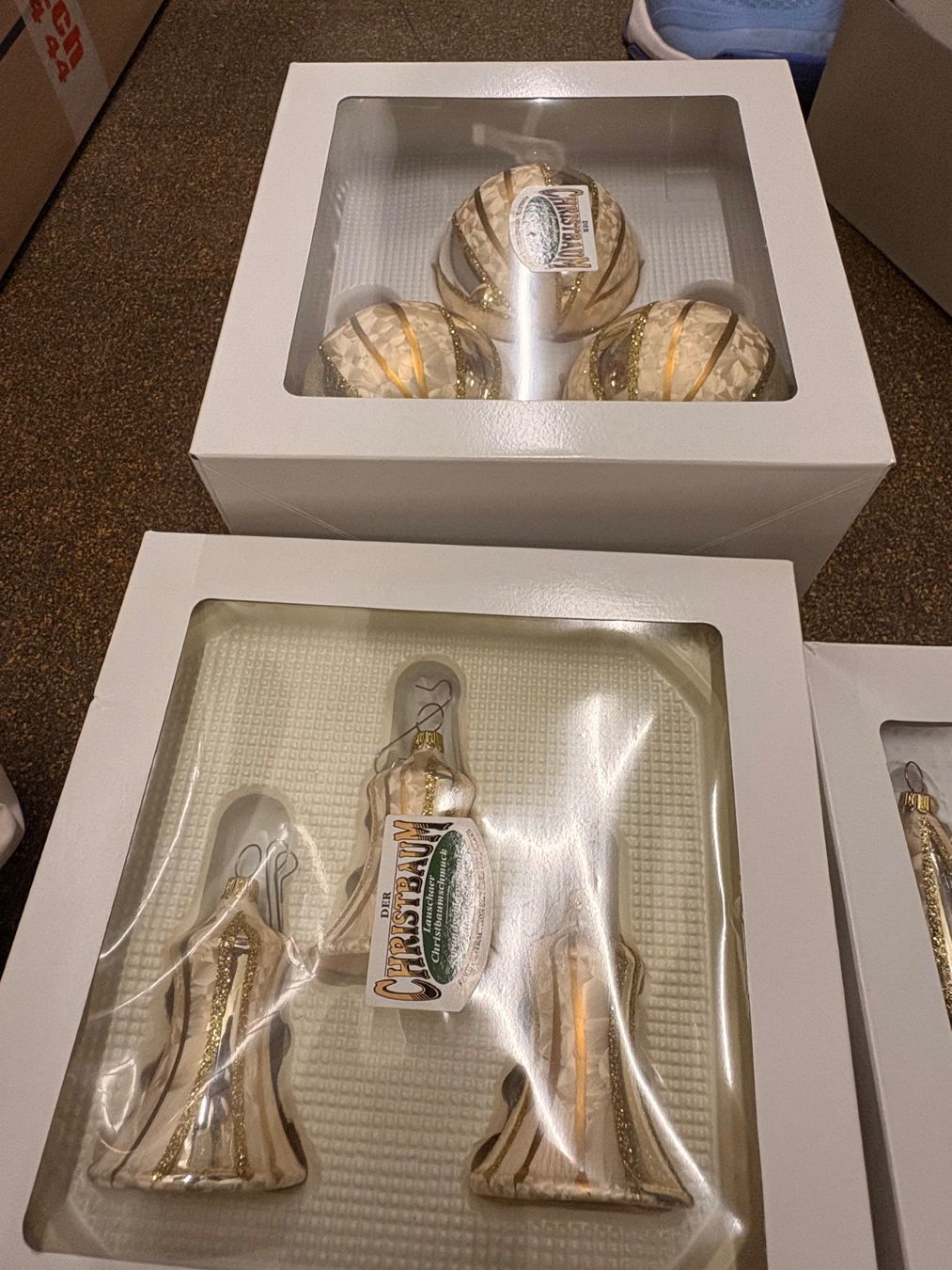 Tutte le decorazioni: Handgemachte Lauschaer Christbaumschmuck, neu – Nuovo e nell'imballaggio originale da Zug venduto da mar_99vh 1
