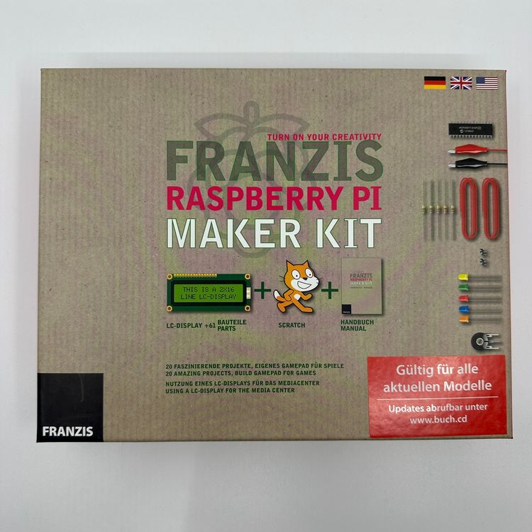 Franzis Raspberry Pi Maker Kit - ideal für Anfänger (Neu und ...
