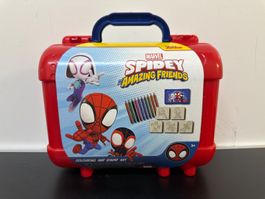 Neu Marvel Spidey Mal und Stempel Koffer (1x)