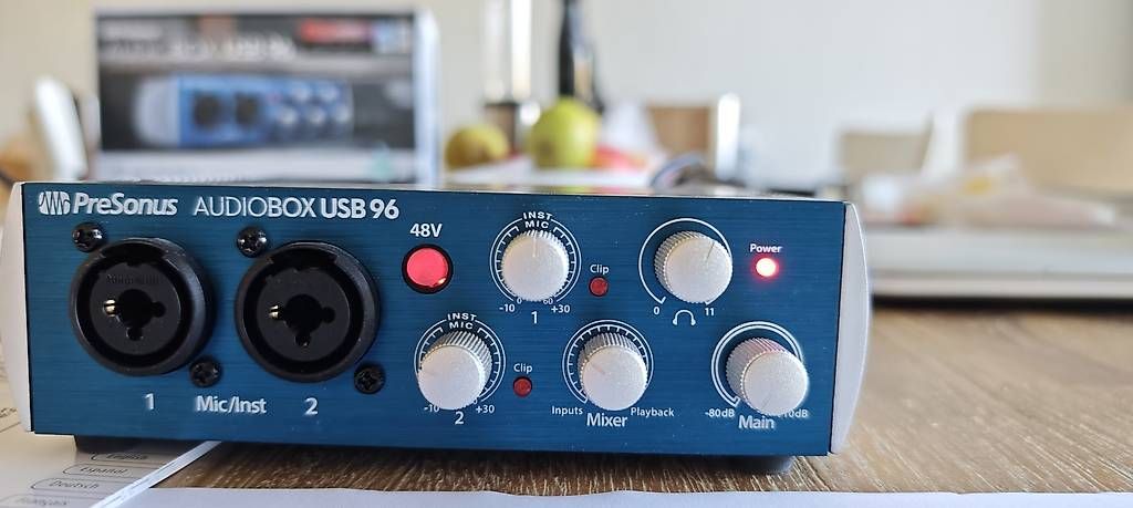 PreSonus Attrezzatura per studi di registrazione: Presonus Audiobox USB 96 – Usato da Bern venduto da Sanitetik 2