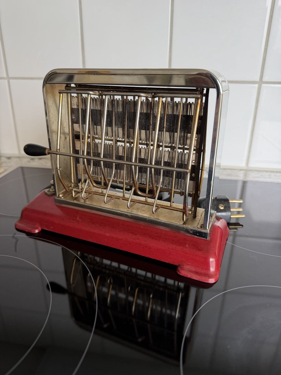 Vintage Toaster Calmo Dedo Kirchhoff rot 220 Volt (D'occasion) à Zürich ...