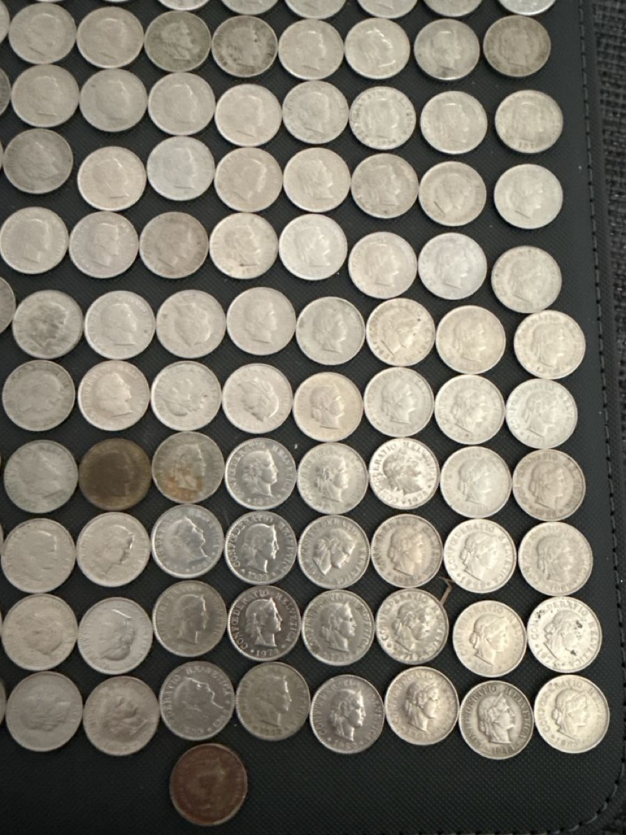 Tutti le monete: 5 Rappen Silber 222 Stk. ab 1921 – Usato da St. Margrethen SG venduto da meg_6b9w 2