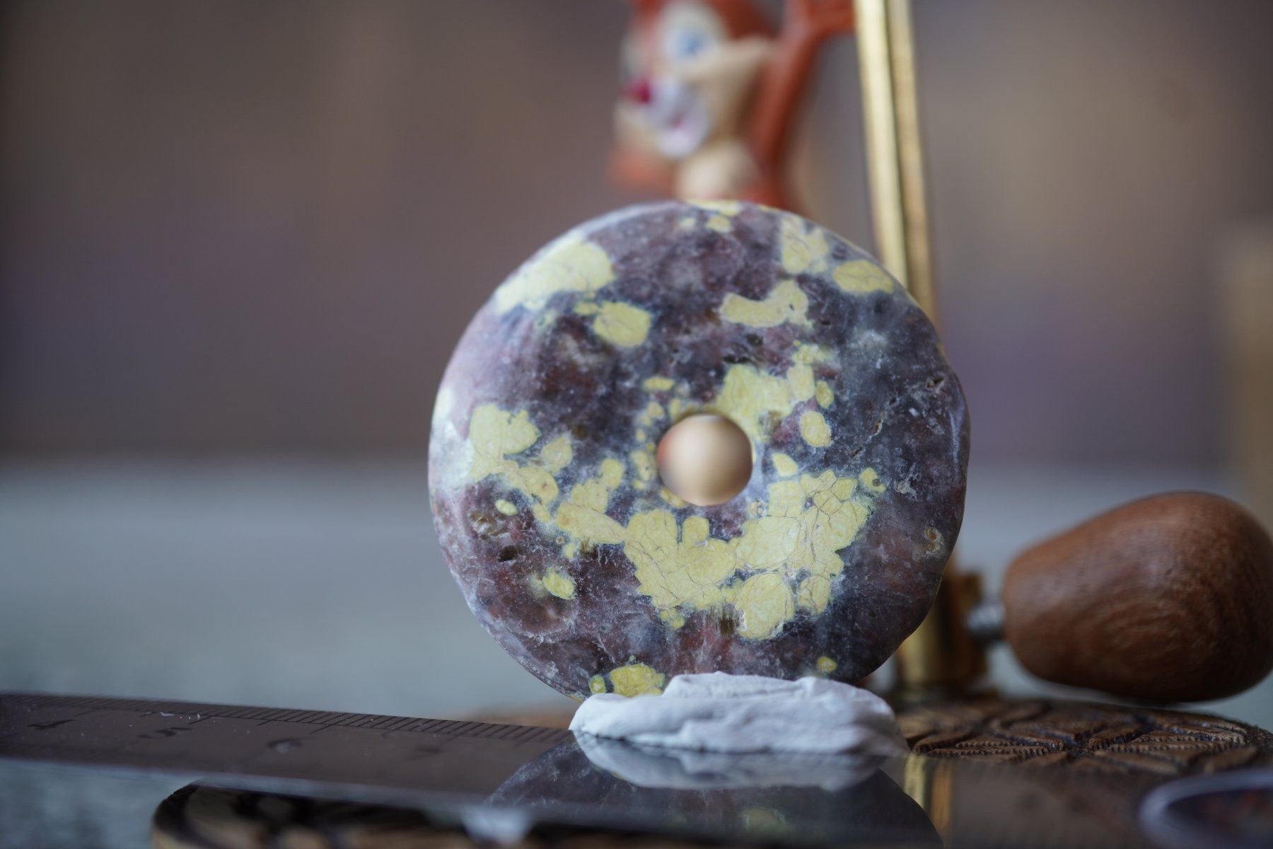 Minerali & Pietre curative: Bomble Bee    Pi Scheibe     1.-     Räumung – Nuovo e nell'imballaggio originale da Eschenbach SG venduto da topstone 4