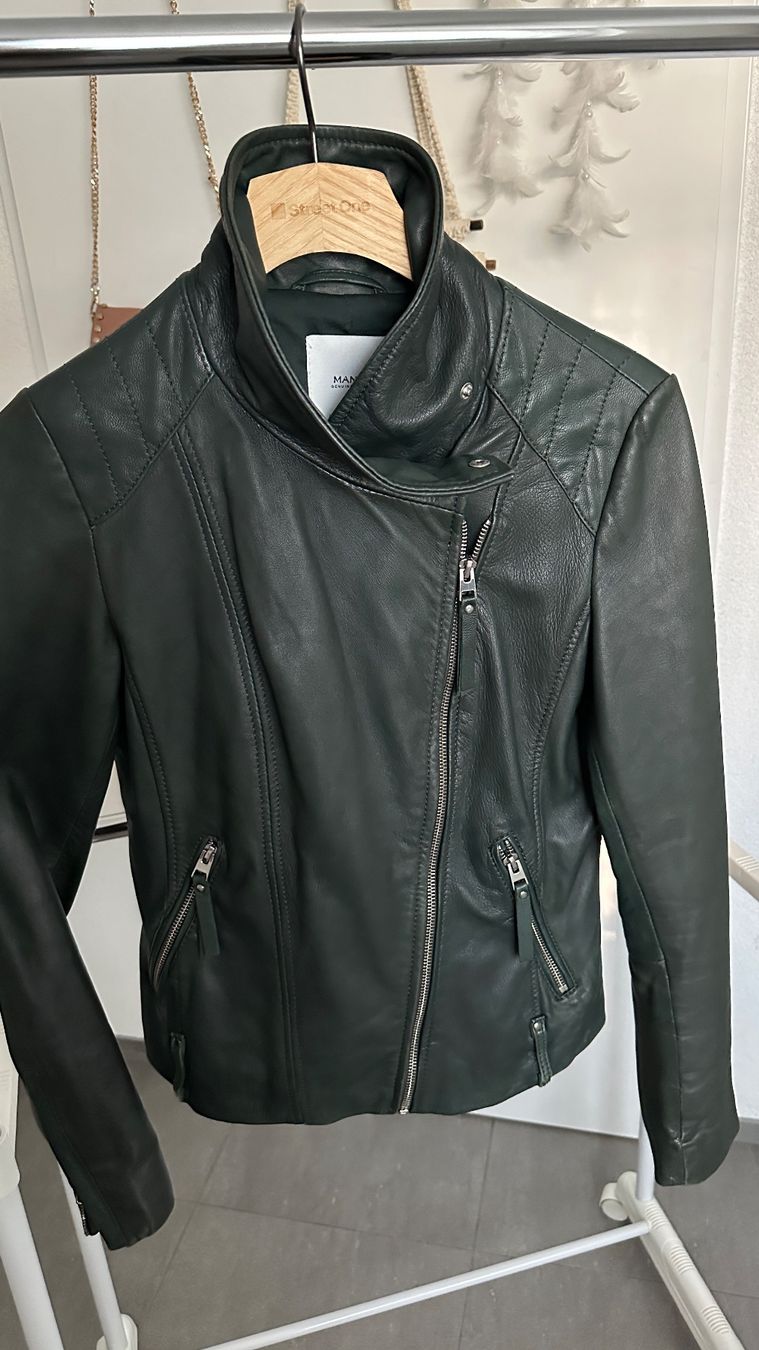 Mango Jacken: Echtlederjacke Mango Gr. S – Gebraucht aus Pfungen von nik_9wv9