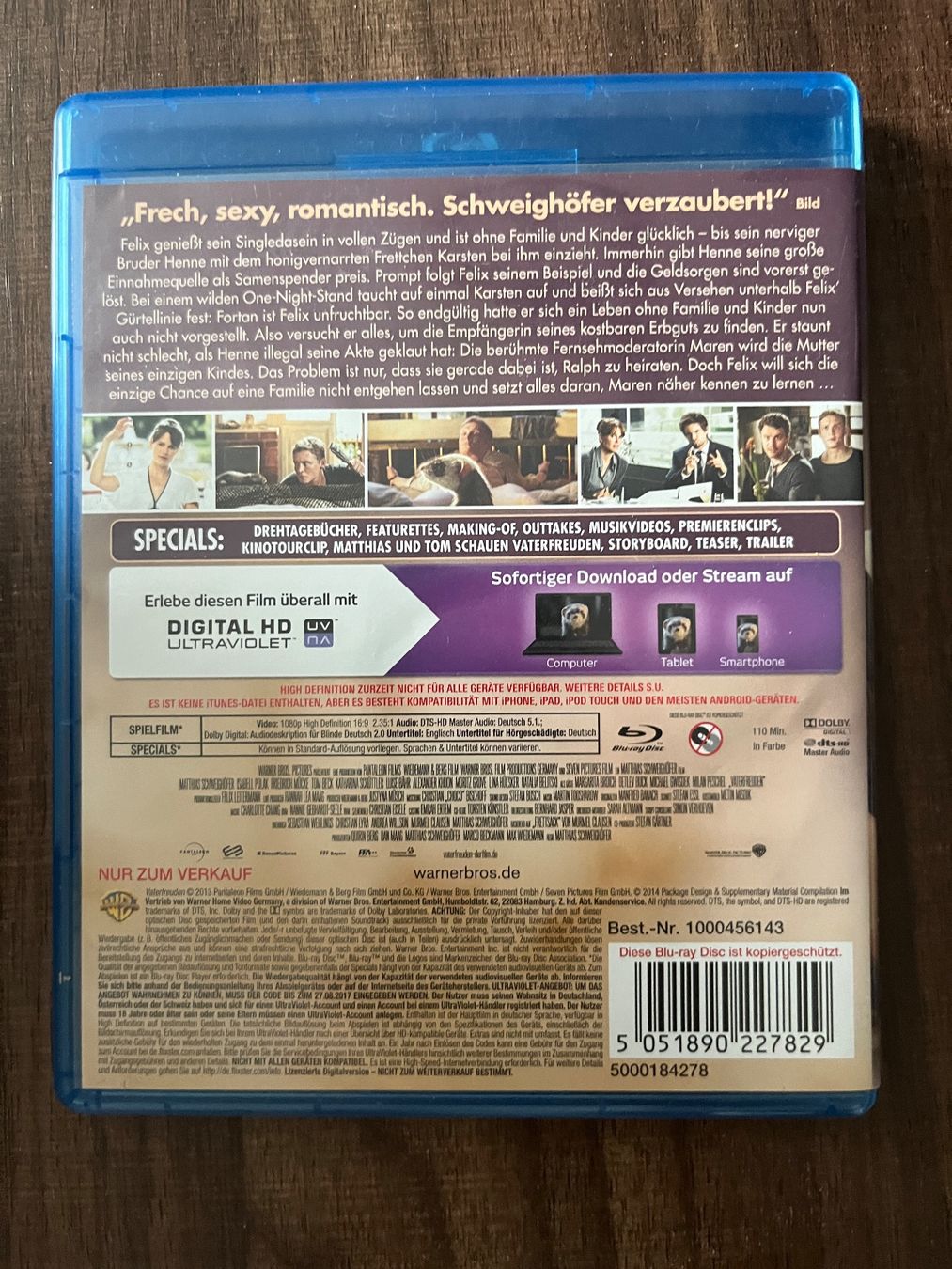 Tutti i DVDs: Vaterfreunden (2013) Blu-ray – Nuovo (secondo la descrizione) da Sierre venduto da black.box 1