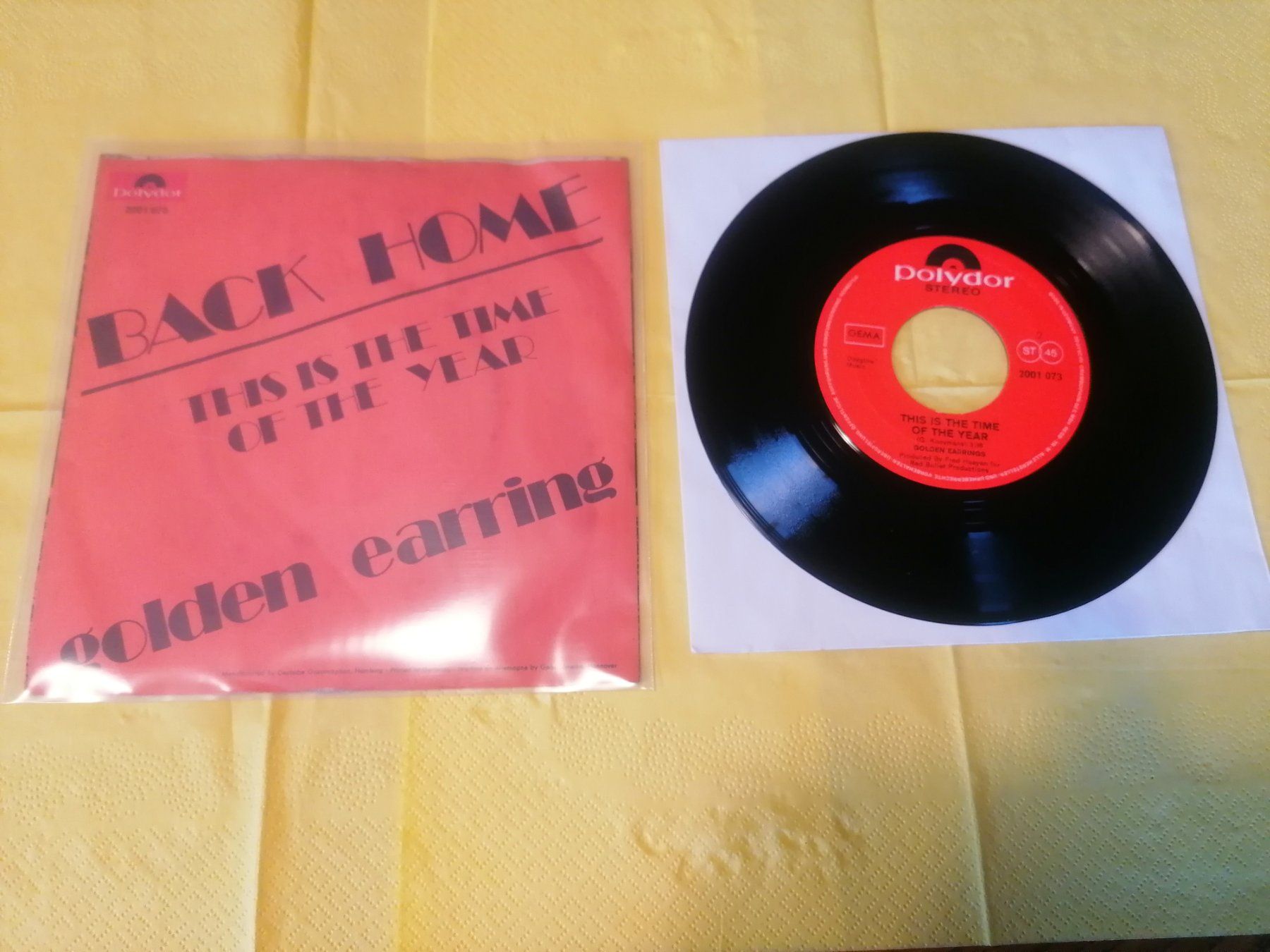 Schallplatten: Golden Earring – Back Home – Gebraucht aus Emmenbrücke von lamorak 1