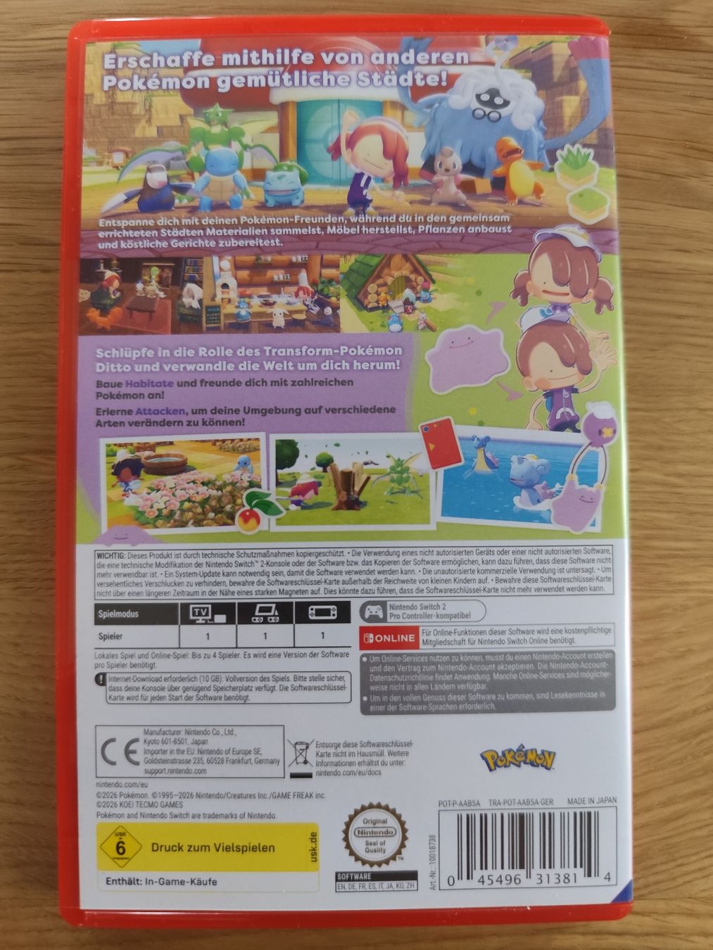 Nintendo Custodie protettive: Hülle Pokémon Pokopia Spiel Nintendo Switch 2 – Nuovo (secondo la descrizione) da Wädenswil venduto da kennykun 2