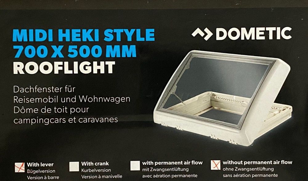 Dometic Midi Heki Style Dachfenster