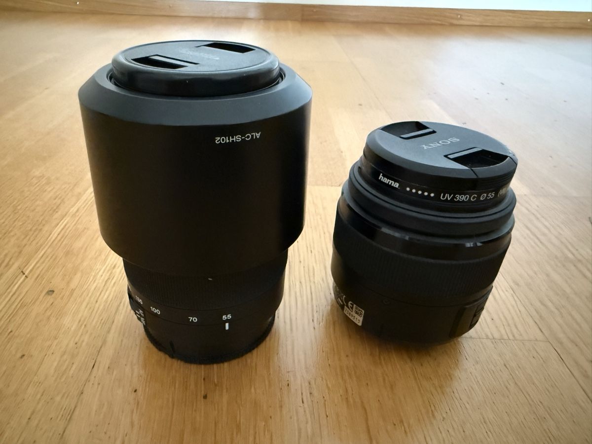 Sony Fotocamera: Sony Alpha 58 Kamera Set mit zwei Objektiven – Usato da Zürich venduto da loufiona77 1