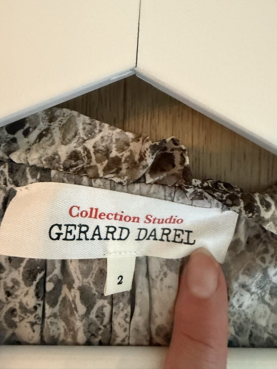 Gérard Darel Vestiti: Robe longue GERARD DAREL imprimé serpent taille 2 – Nuovo (secondo la descrizione) da Vernier venduto da DubasNicole 1