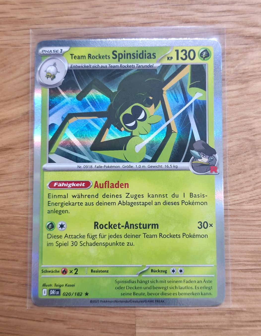 Pokémon Carte collezionabili: Team Rockets Spinsidias 020/182 DRI – Nuovo (secondo la descrizione) da Arbon venduto da Twist05