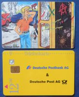 2 Telekom Telefonkarten Taxcard, Postbank, Vintage, 12+12DM