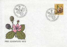 1973  244-47 Pro Juventute 4 FDC