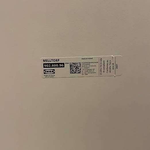 Tables: Table IKEA - MELLTORP – D'occasion à Lausanne par aur_9xhm 5