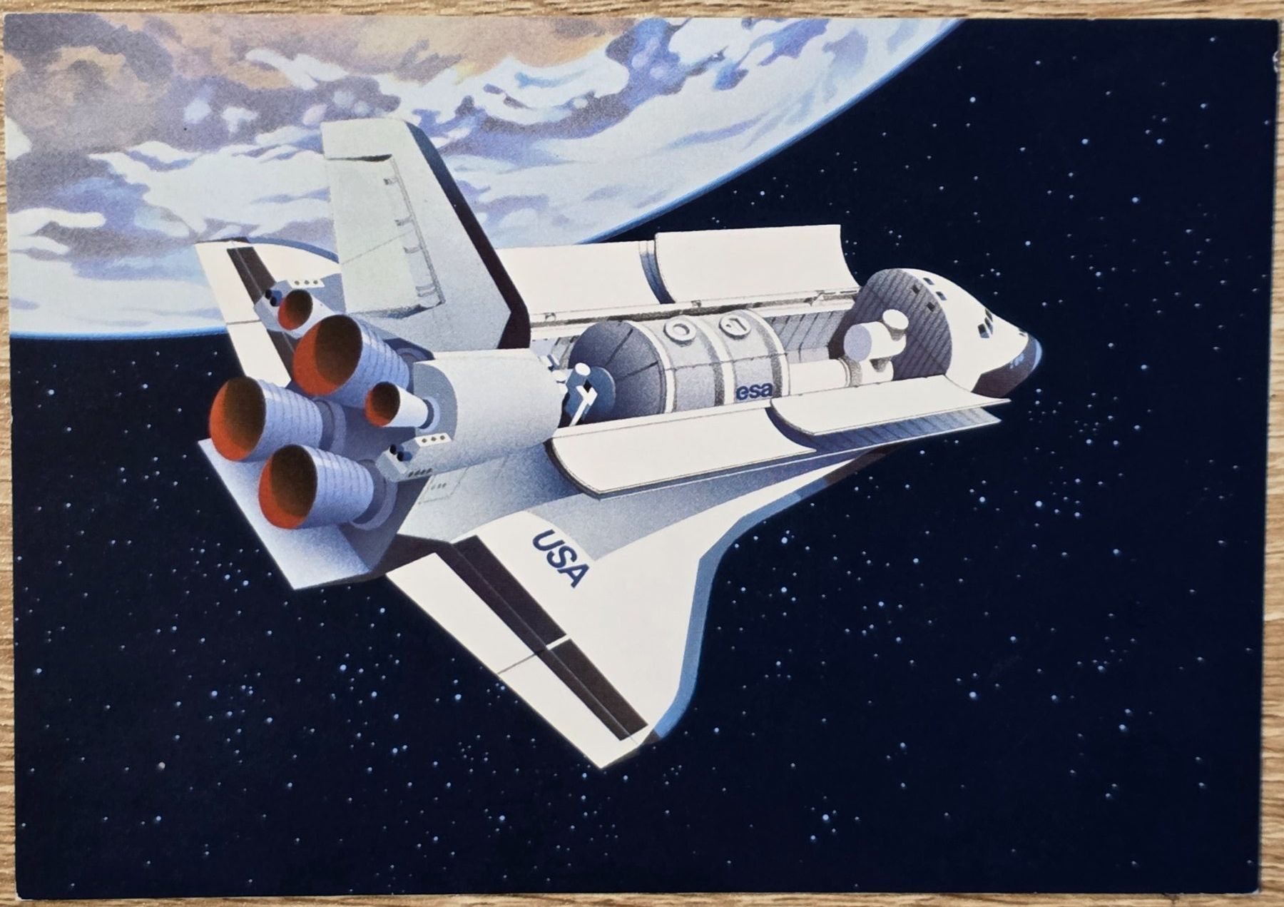 Ansichtskarten: Space Shuttle Nasa 1981 – Neu (gemäss Beschreibung) aus Rohrbach von lod_m58r