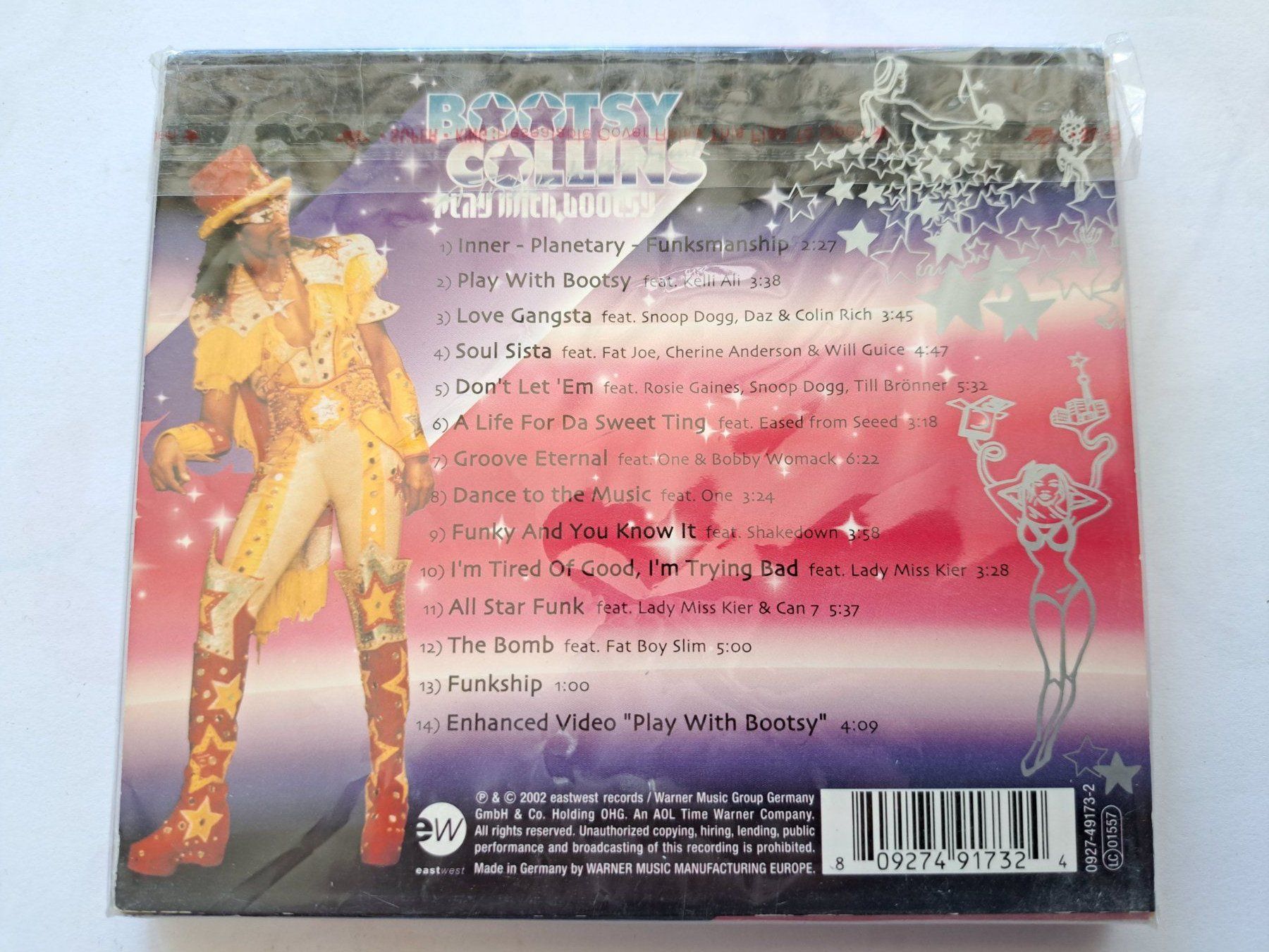 CD: CD Bootsy Collins - Play with Bootsy ( Neuf )  – Usato da Pully venduto da bro_n52j 1