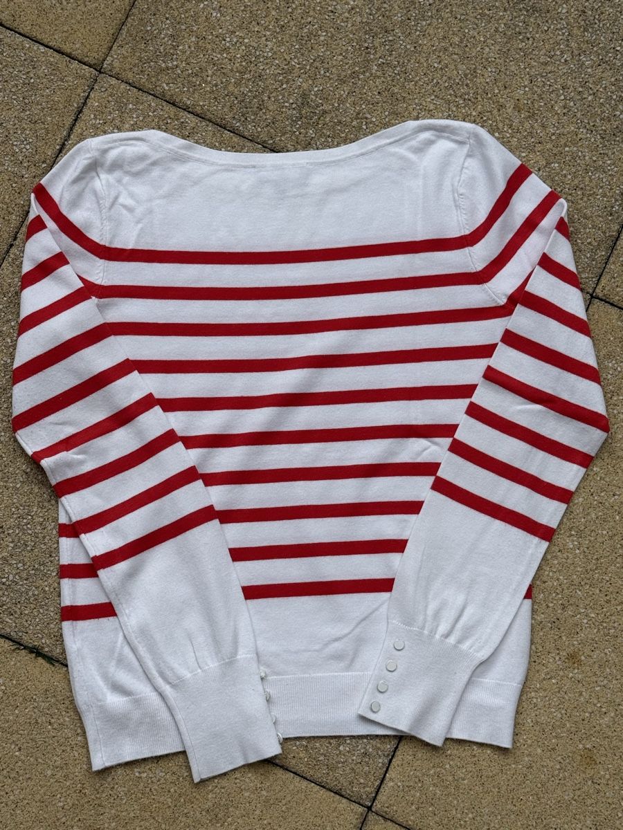 Caroll Pullover & Sweatshirts: Pull rayé de marque Caroll – Gebraucht aus Lausanne 26 von bcavogel 1