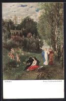 Arnold Böcklin: Ideale Frühlingslandsc