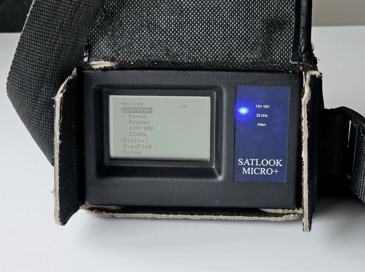 Misurare: Satlook Micro + Emitter DVB-S Spektrumanalysator Sat Meter – Usato da Trimbach venduto da ELITA-5 3