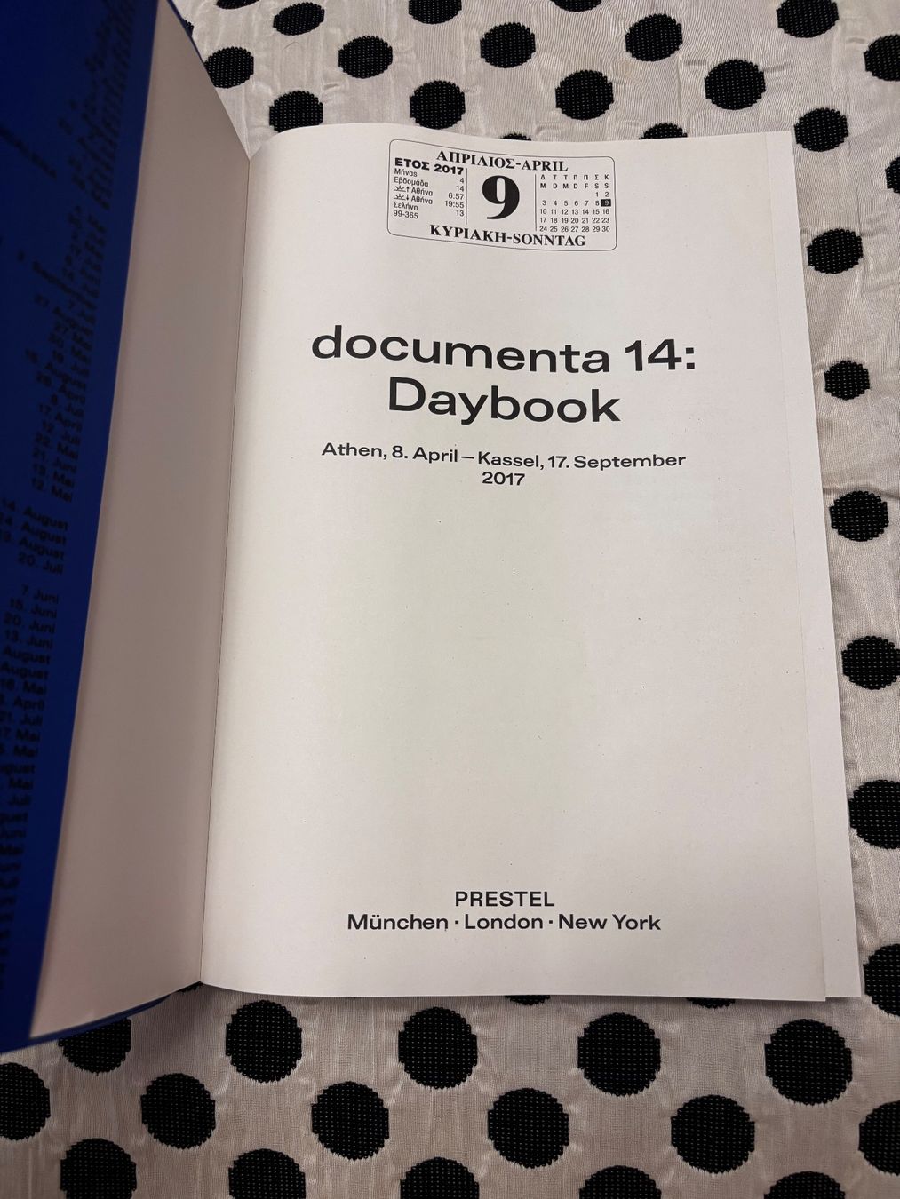 Libri: documenta 14: Daybook Athen 8. April - Kassel 17. Sept. 2017 – Nuovo (secondo la descrizione) da Basel venduto da diewebmeisterin 1