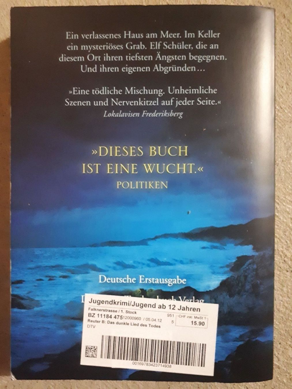 Libri: Bjarne Reuter Das dunkle Lied des Todes – Usato da Basel venduto da Alacant 1