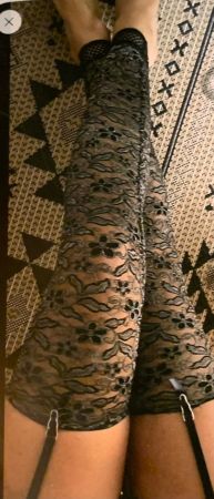 Chic Calze di pizzo con Lurex Tezenis-1 size-nuovo