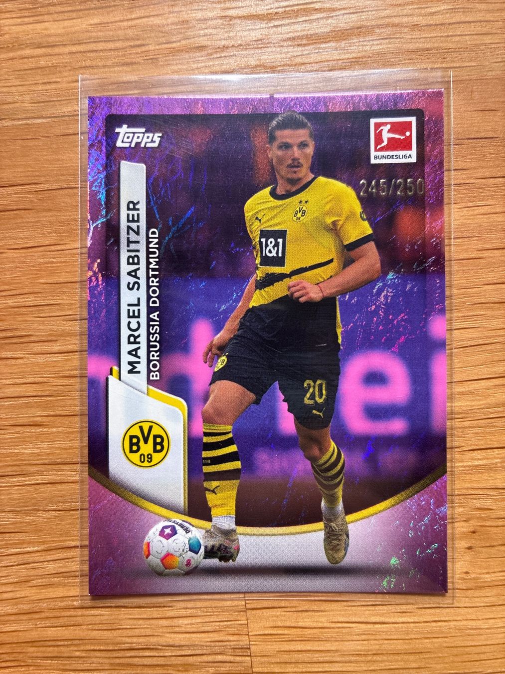 Topps Carte collezionabili: Topps Jade Marcel Sabitzer /250 – Usato da Wangenried venduto da Garagara