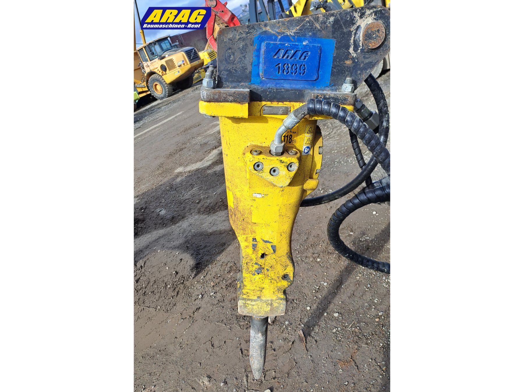 Atlas Copco Tutti gli attrezzi: Epiroc SB202 Abbauhammer – Usato da Hasle LU venduto da Arag08 1