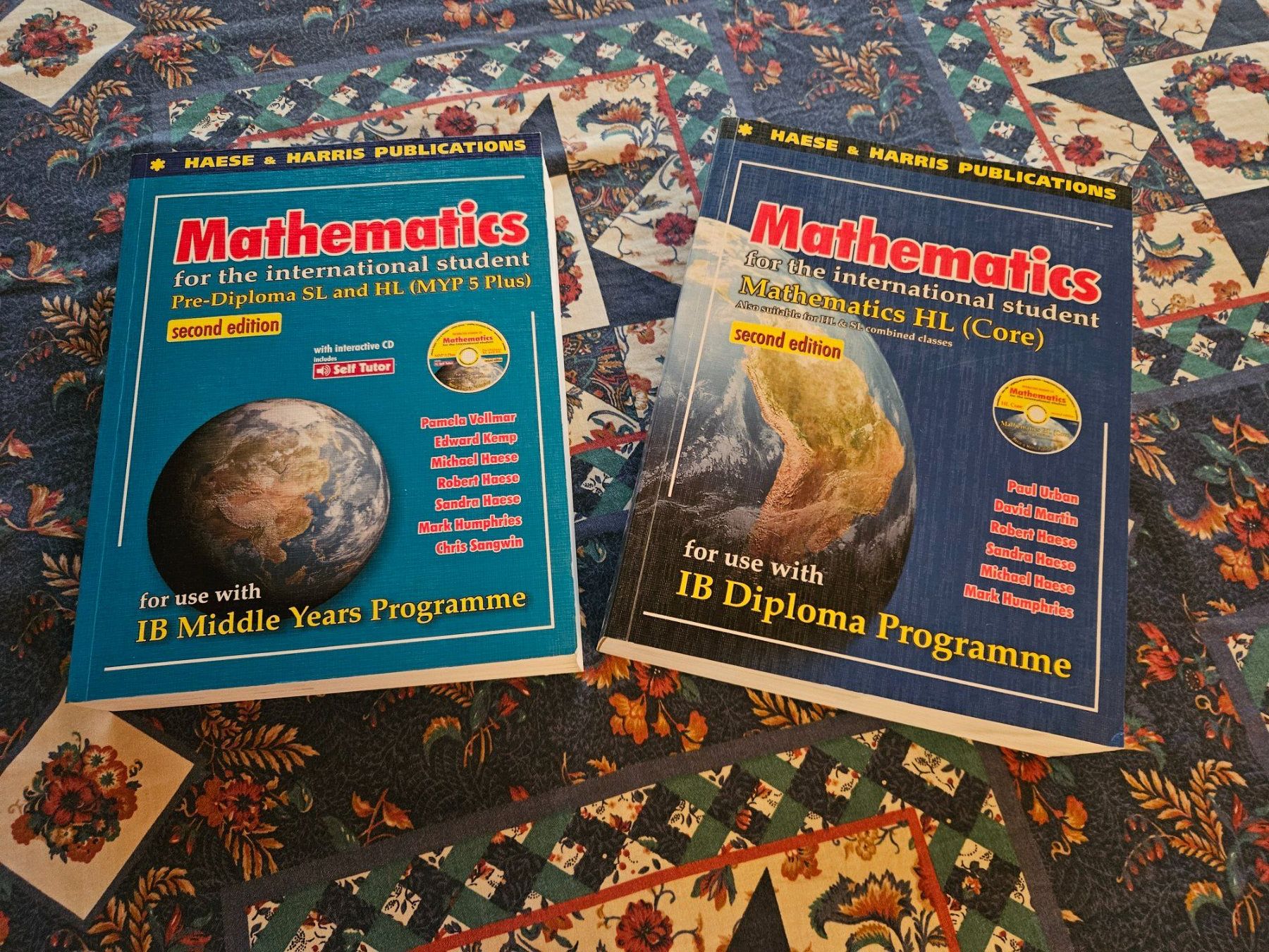 Libri: 2 Bände Mathematics for the International Student mit CDs – Usato da Schachen b. Herisau venduto da lilienstrauch