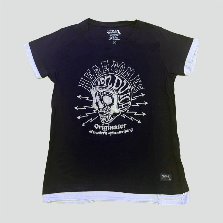 Von Dutch "Heroness" vintage t-shirt (Harley Davidson Edie) 1