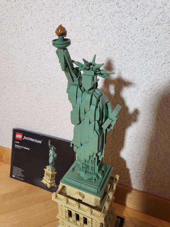 Lego-Set 21042 Statue of Liberty mit Anleitung (Gebraucht) in Wauwil ...