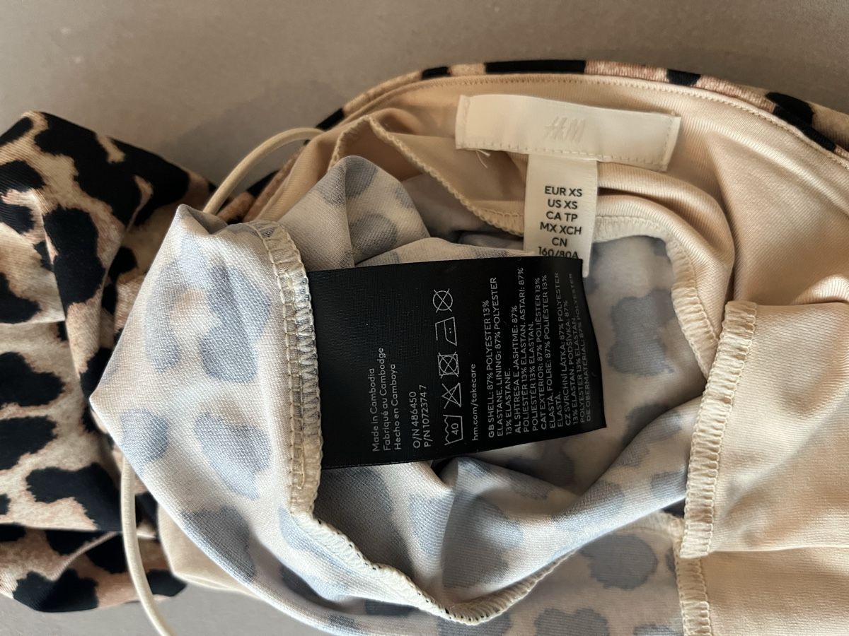 H&M Top: Body Leoprint XS neu – Nuovo (secondo la descrizione) da Birrwil venduto da vanyboo 3