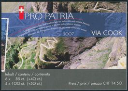 2007 - Pro Patria - Markenheftchen - Ersttag ET