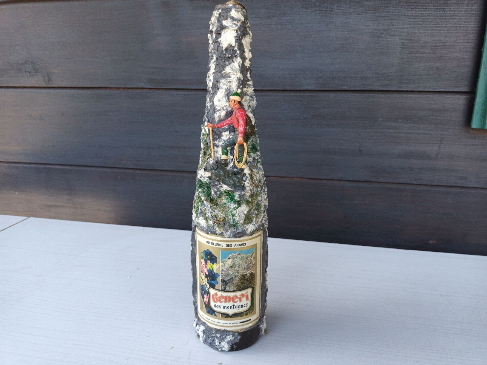 Bottiglie: ancienne bouteille de genepi intacte – Nuovo e nell'imballaggio originale da Gerlafingen venduto da rdd49