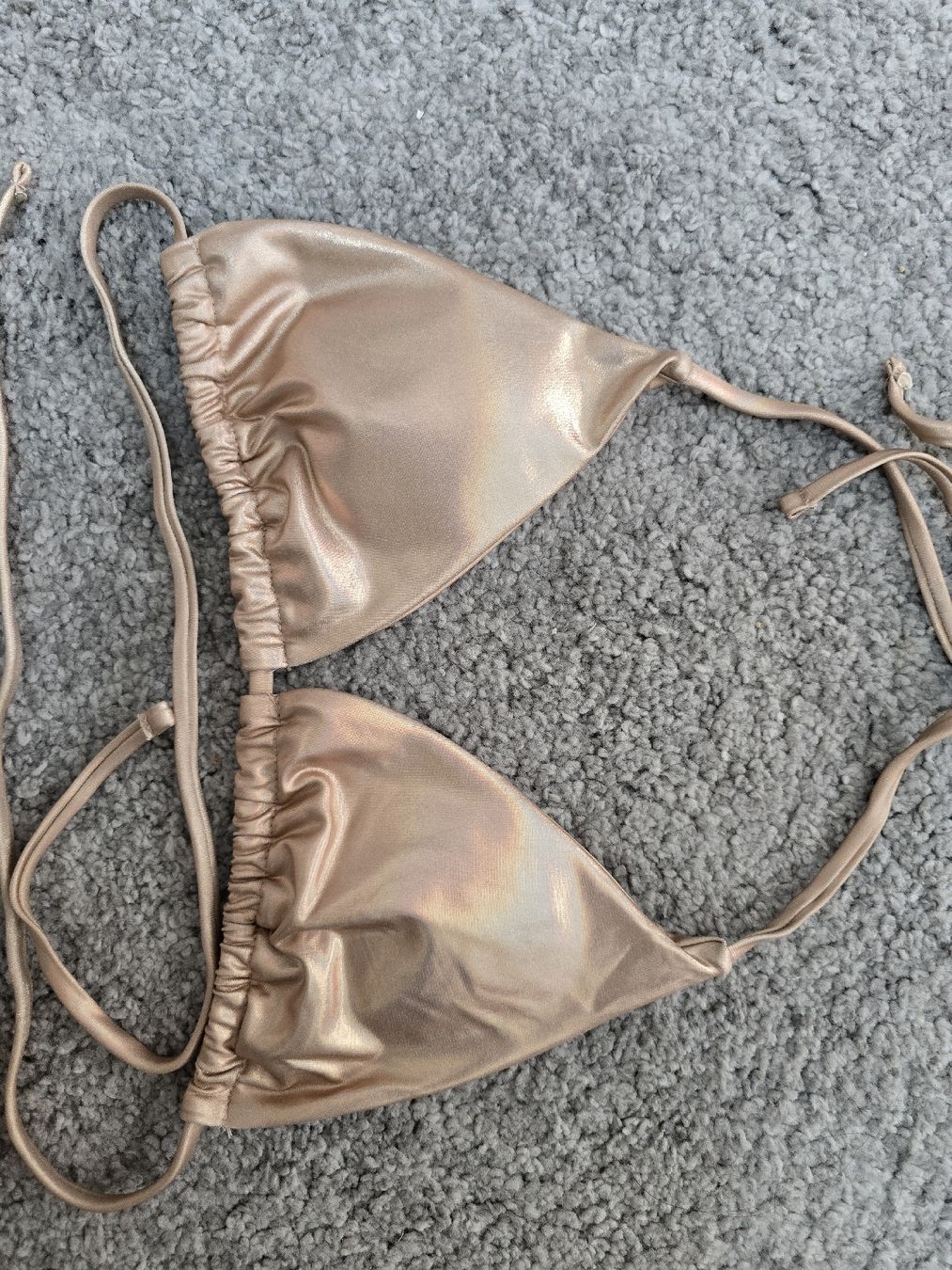 Costumi da bagno & Bikini: Bikini gold metallic Grösse M neu – Nuovo (secondo la descrizione) da Dietikon venduto da Kaska2020 1