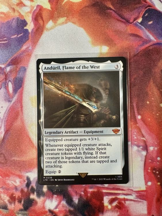 Anduril, Flame of the West (Extended Art) (Surge Foil) [The Lord of the  Rings: Tales of Middle-Earth] Goldberry, River-Daughter | The Lord of the  Rings: Tales of Middle ...
