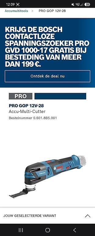 Alle Werkzeuge: Bosch kit  Professional GOP 12V-28 – Gebraucht aus Breganzona von fab_8lj5 1